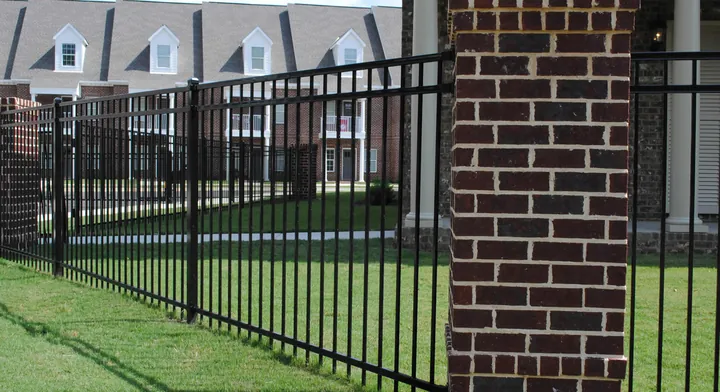 Ornamental with masonry columns
