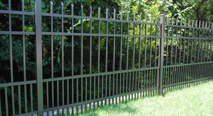 Ornamental steel fencing installed by Allsteel Fence